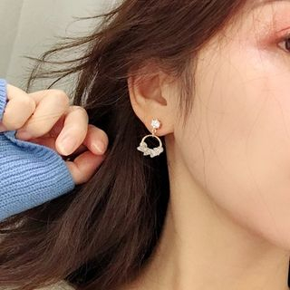 Calypso Rhinestone Faux Pearl Stud Earring Clip On calypso kopen in de aanbieding Calypso Rhinestone Faux Pearl Stud Earring Clip On calypso kopen in de aanbieding