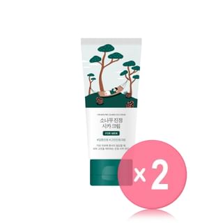 ROUND LAB - For Men Pine Calming Cica Cream 2pcs Bundle Set 75ml x 2 pcs