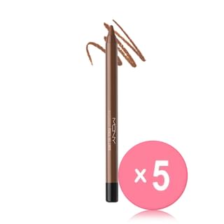 MQNY - The Big Waterproof Pencil Gel Liner - 10 Colors 5pcs Bundle Set #08 Mood Heroine x 5 pcs