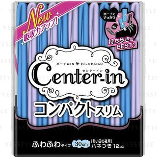 Unicharm Center In Night Wing Sanitary Napkin 30Cm 12 Pcs unicharm kopen in de aanbieding