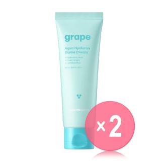 THANK YOU FARMER - Grape Aqua Hyaluron Biome Cream 2pcs Bundle Set 80ml x 2 pcs