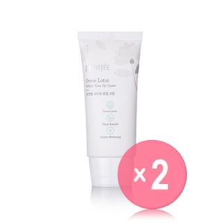 PETITFEE - Snow Lotus White Tone Up Cream 50ml 2pcs Bundle Set 50ml x 2 pcs
