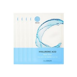 The Saem - Bio Solution Mask Sheet Bundle Set - 5 Types Hyaluronic Acid