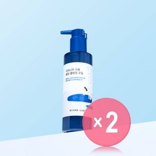 ROUND LAB - Birch Juice Moisturizing Peeling Cleansing Oil 2pcs Bundle Set 200ml x 2 pcs