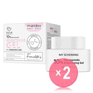 My Scheming - 10% Niacinamide Brightening Gel 2pcs Bundle Set 50g x 2 pcs