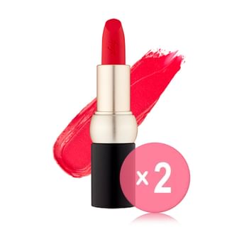 THE FACE SHOP - fmgt New Bold Velvet Lipstick - 11 Colors 2pcs Bundle Set #08 Blooming Azalea x 2 pcs