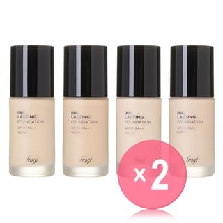 THE FACE SHOP - fmgt Ink Lasting Foundation Glow SPF30 PA++ 30ml (5 Colors) 2pcs Bundle Set #V203 Natural Beige x 2 pcs