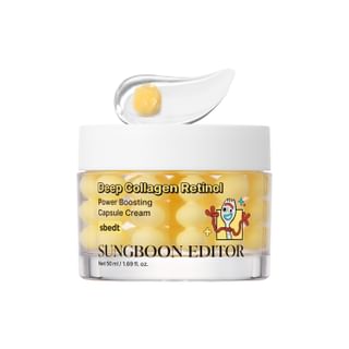 SUNGBOON EDITOR - Deep Collagen Retinol Power Boosting Capsule Cream Toy Story Edition 50ml
