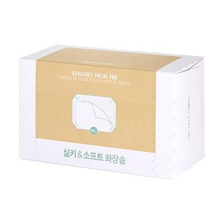 The Face Shop Daily Beauty Tools Silky Soft Facial Pad 80Pcs the face shop kopen in de aanbieding