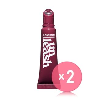 UNLEASHIA - Sunset Dazzle Gloss Balm - 11 Colors 2pcs Bundle Set No. 10 Boston x 2 pcs