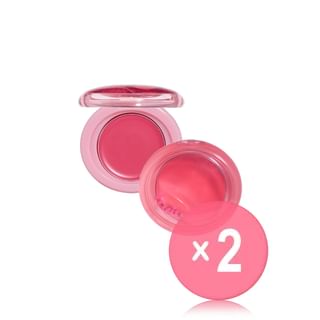 ETUDE - Fruity Lip&Cheek Blur Balm - 5 Colors 2pcs Bundle Set #05 Plump Raspberry x 2 pcs
