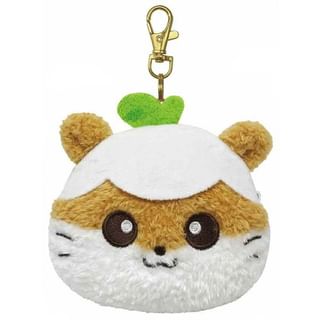 Sanrio Coro Coro Kuririn Face Card Holder / Coin Purse 95×125×40mm