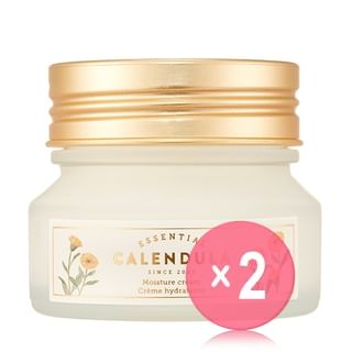 THE FACE SHOP - Calendula Essential Moisture Cream 50ml 2pcs Bundle Set 50ml x 2 pcs
