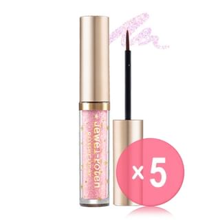 MQNY - Jewel-Poten Glitter Liner - 3 Colors 5pcs Bundle Set #02 Grind Crystal x 5 pcs