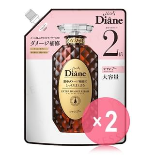 NatureLab - Moist Diane Perfect Beauty Extra Damage Repair Shampoo 2pcs Bundle Set 660ml Refill x 2 pcs