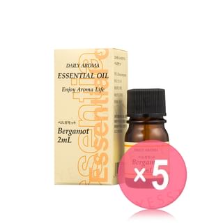 Daily Aroma Japan - Daily Aroma Essential Oil Bergamot Mini 5pcs Bundle Set 2ml x 5 pcs