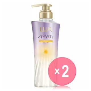 Lux Japan - Super Rich Crystal Multi-Damage Repair Shampoo 2pcs Bundle Set 450g x 2 pcs