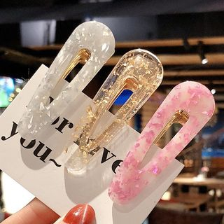 Miss Floral Speckled Acrylic Hair Clip Various Designs miss floral kopen in de aanbieding