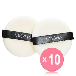 MISSHA - Compressed Flocking Puff Set 10pcs Bundle Set 2 pcs x 10 pcs
