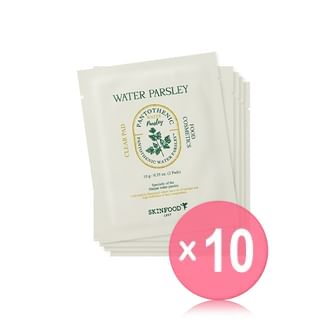 SKINFOOD - Pantothenic Water Parsley Clear Pad Pouch Set 10pcs Bundle Set 2 pads x 5 pcs x 10 pcs
