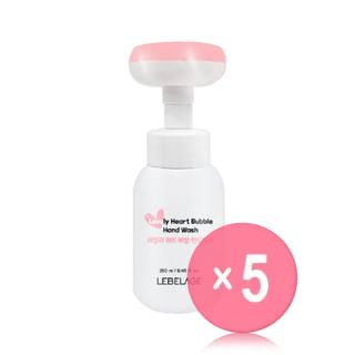 LEBELAGE - Lovely Heart Bubble Hand Wash 5pcs Bundle Set 250ml x 5 pcs