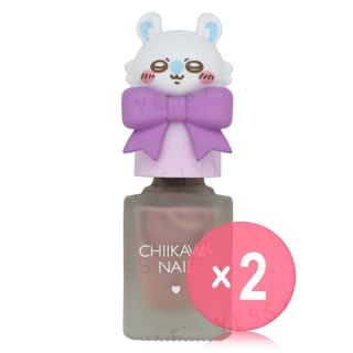 SHOBIDO - Chiikawa Nail Series 10 Momonga With Sparkles 2pcs Bundle Set 10ml x 2 pcs