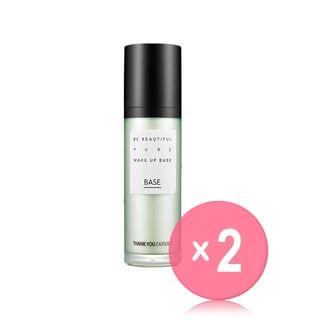 THANK YOU FARMER - Be Beautiful Pure Make Up Base SPF30 PA++ 40ml (Green) 2pcs Bundle Set 40ml x 2 pcs