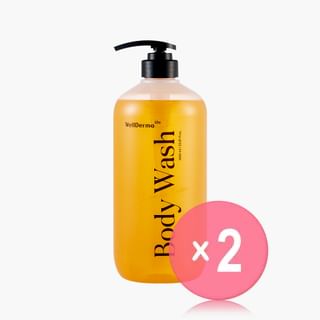 WellDerma - Body Wash 2pcs Bundle Set 1000ml x 2 pcs