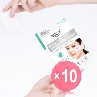 ACCA by Dr.DSP - Bright Spot Xtra-Wide Toner Pad 10pcs Bundle Set 3 pcs x 10 pcs