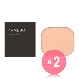 Kanebo - Melty Feel Wear II 125 Petal 2pcs Bundle Set 11g x 2 pcs