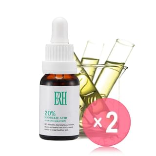 10 ART - ERH 20% Mandelic Acid All-In-One Solution Essence 2pcs Bundle Set 15ml x 2 pcs