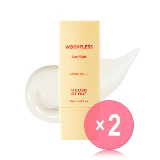 House of Hur - Weightless Sun Fluid 2pcs Bundle Set 50ml x 2 pcs