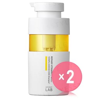 JPS LABO - Unlabel Lab Repair Vitamin C Damage Care Shampoo 2pcs Bundle Set 400ml x 2 pcs