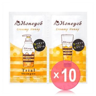 BENE - Honeyce Creamy Honey Hair Care Trial Set 10pcs Bundle Set 10g x 2 x 10 pcs