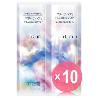 +tmr - Bright Shampoo & Treatment Trial Set 10pcs Bundle Set 10ml x 2 x 10 pcs