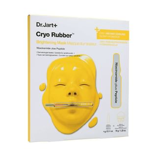Dr Jart Cryo Rubber Brightening Hydrogel Mask With Niacinamide 44g