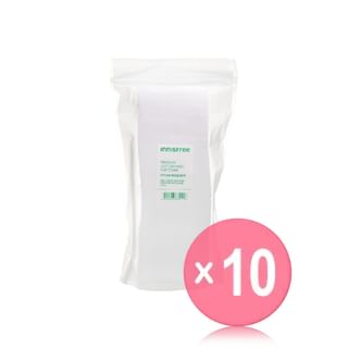 innisfree - Premium Cotton Pads For Toner 10pcs Bundle Set 2023 Renewal Version - 80 pcs x 10 pcs