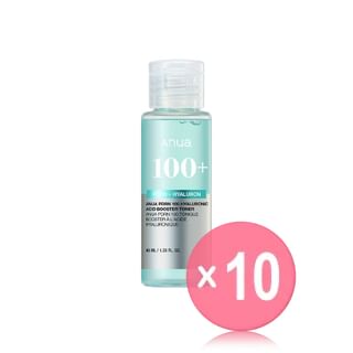 Anua - PDRN 100 Hyaluronic Acid Booster Toner Mini 10pcs Bundle Set 40ml x 10 pcs