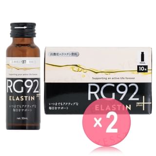 RG92 Elastin Drink Plus 2pcs Bundle Set 50ml x 10 x 2 pcs