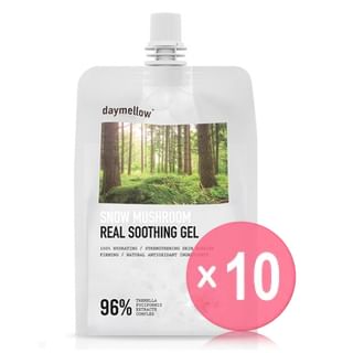 daymellow - Real Soothing Gel - 2 Types 10pcs Bundle Set #02 Snow Mushroom x 10 pcs
