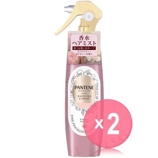 PANTENE Japan - Miracles Fine Fragrance White Tea & Peony Hair Mist 2pcs Bundle Set 200ml x 2 pcs
