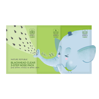 Nature Republic Blackhead Clear 3 Step Nose Pack nature republic kopen in de aanbieding