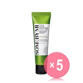 SOME BY MI - Cica Peptide Anti Hair Loss Derma Scalp Treatment 5pcs Bundle Set 2024 Version - 50ml x 5 pcs