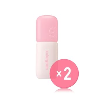 colorgram - Nude Blur Tint - 18 Colors 2pcs Bundle Set 2026 Version - #14 Mellow Strawberry x 2 pcs