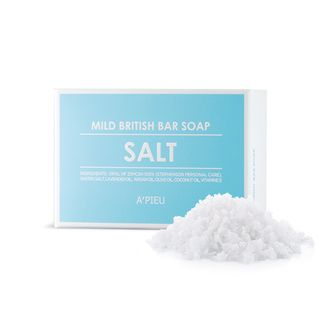 Apieu Mild British Bar Soap Salt 1Pc apieu kopen in de aanbieding