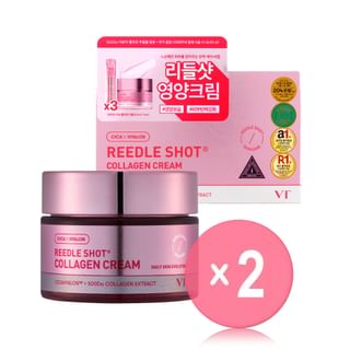 VT - Reedle Shot Collagen Cream Set 2pcs Bundle Set 3 pcs x 2 pcs