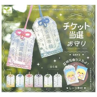 Ticket Come True - Tousen Omamori Day 3 Bag Charm 1 pc - Random Style