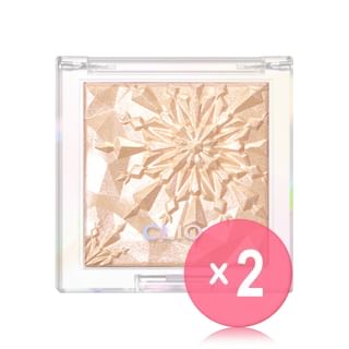 CLIO - Prism Highlighter - 6 Colors 2pcs Bundle Set 2025 Version - #01 Gold Sheer x 2 pcs