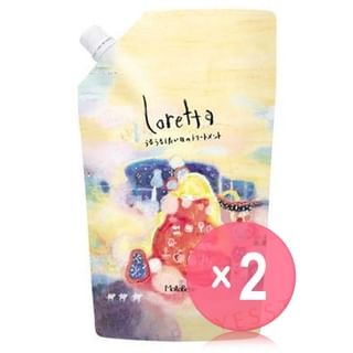 Loretta - Treatment Of The Day You Want To Moisturize 2pcs Bundle Set 400g Refill x 2 pcs