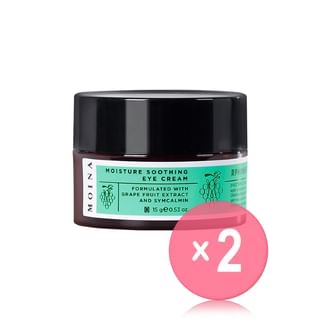 MOINA - Moisture Soothing Eye Cream 2pcs Bundle Set 15g x 2 pcs